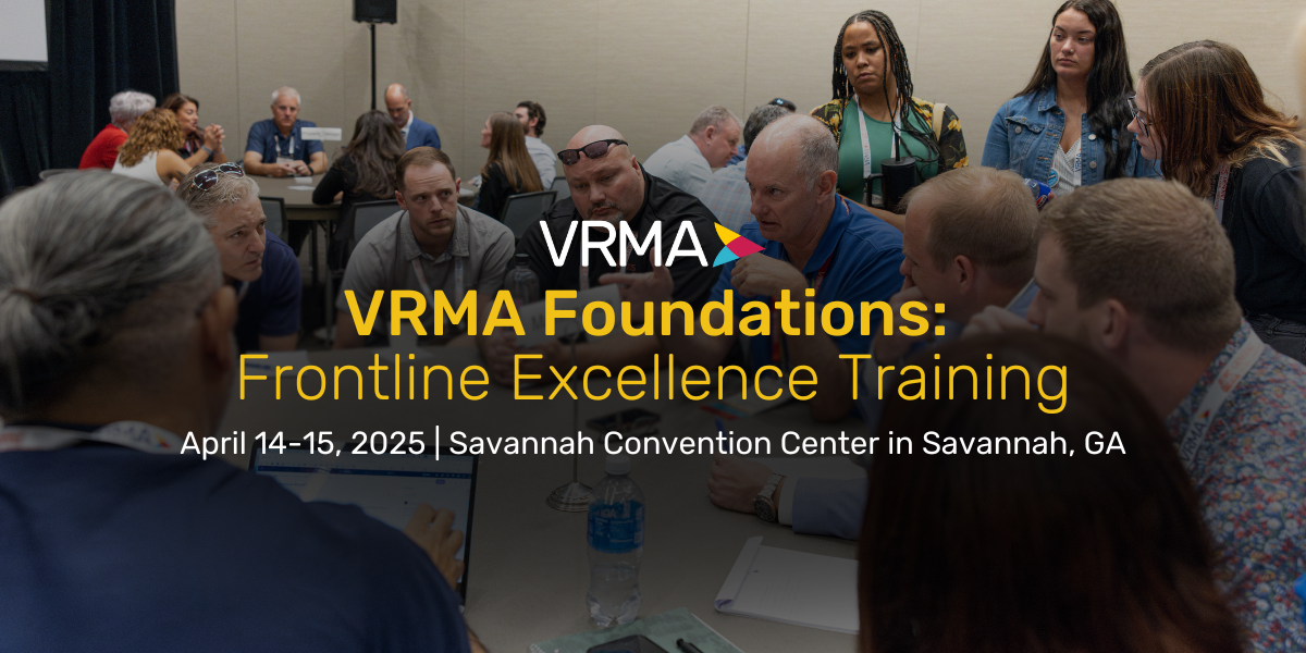 2025 VRMA Foundations: Frontline Excellence Training